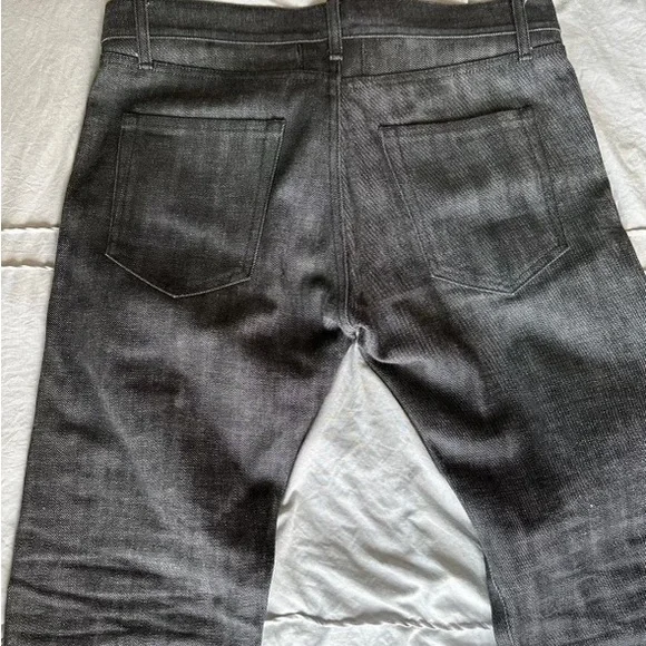 Mens YSL Jeans charcoal - Picture 4 of 5